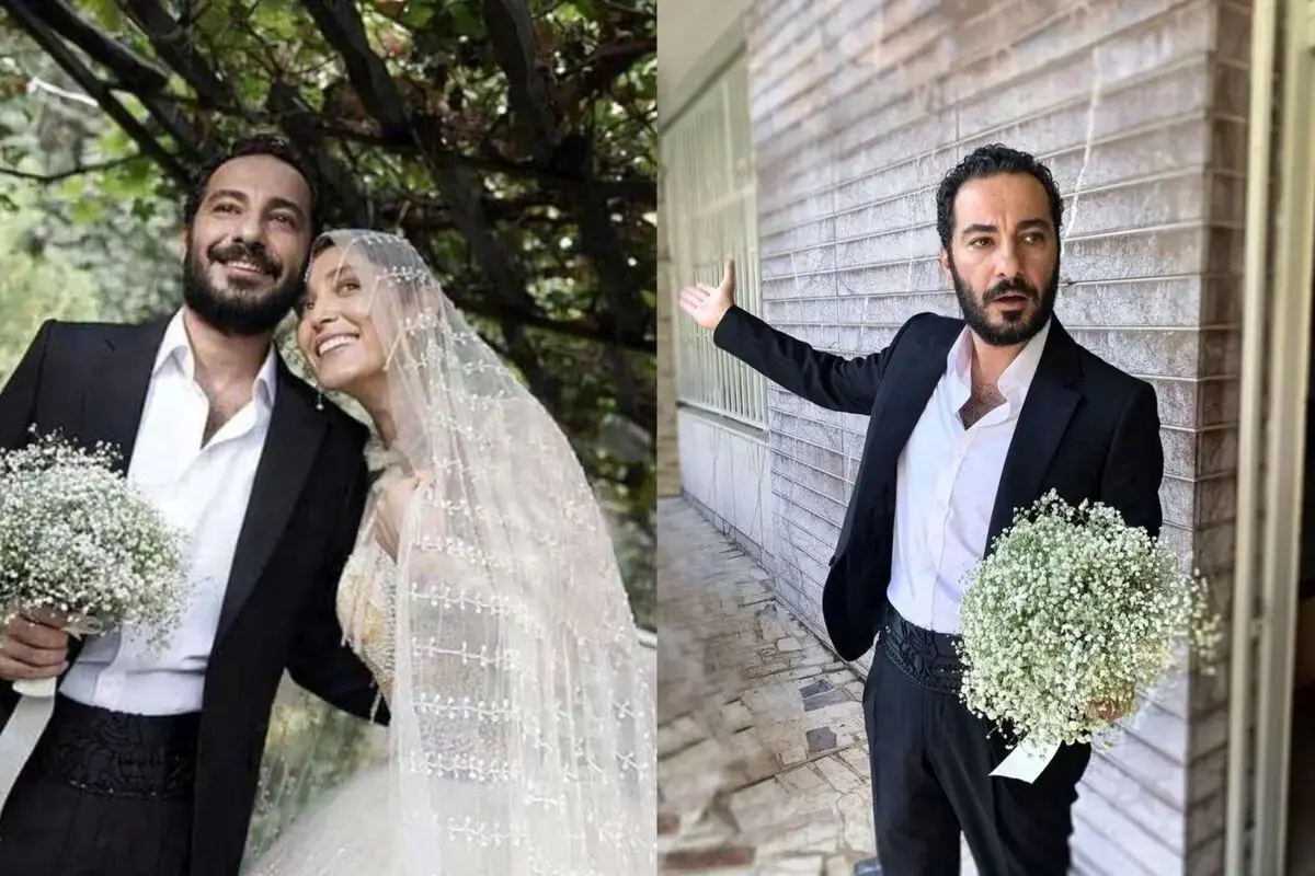 حلقه ازدواج فرشته حسینی و نوید محمدزاده