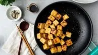 طرز تهیه توفو برشته و ترد، غذای گیاهی و سالم