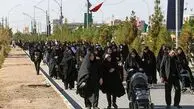 آغاز مسیر پیاده روی اربعین تهران