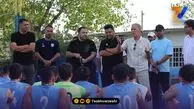 حمید علیدوستی به تمرین چادرملو رفت