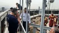 سقوط مرگبار کلایمر در برج 21 طبقه ولیعصر