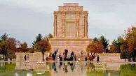 آرامگاه فردوسی در سال ۱۳13