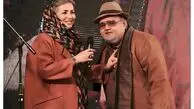 اکبر عبدی و نینا عبدی