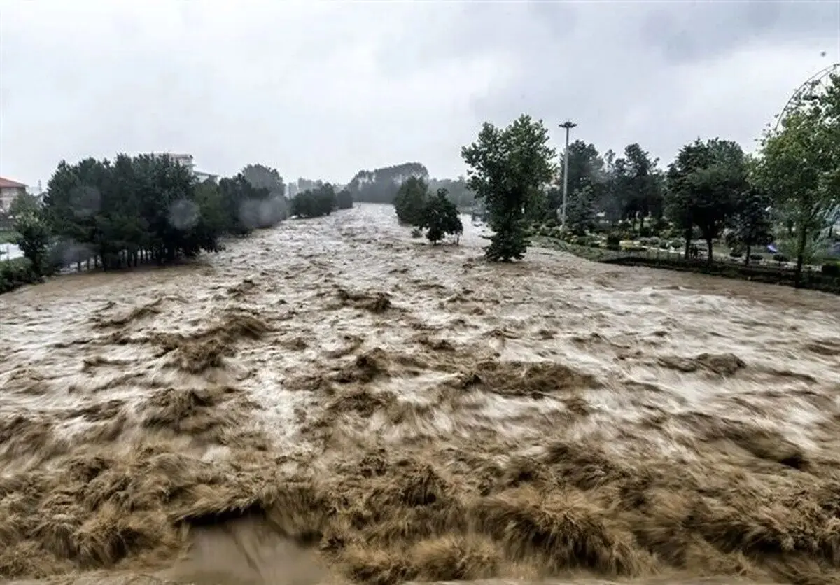 سیل در ارتفاعات گلستان و مازندران