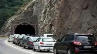 ترافیک در محور کندوان و هراز سنگین است