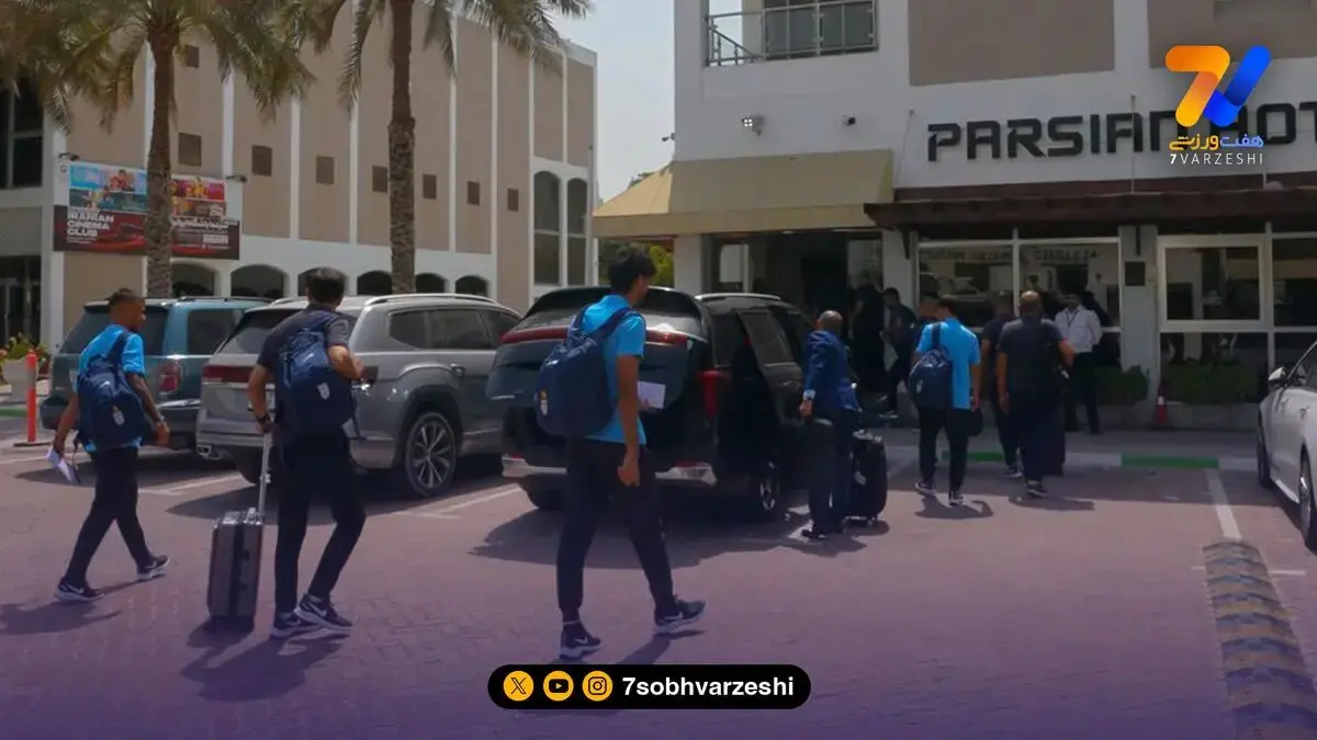 کاروان تیم ملی امید به دبی رسید