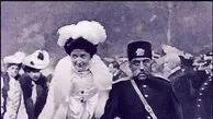 مظفرالدین‌شاه قاجار در ۱۴ سالگی