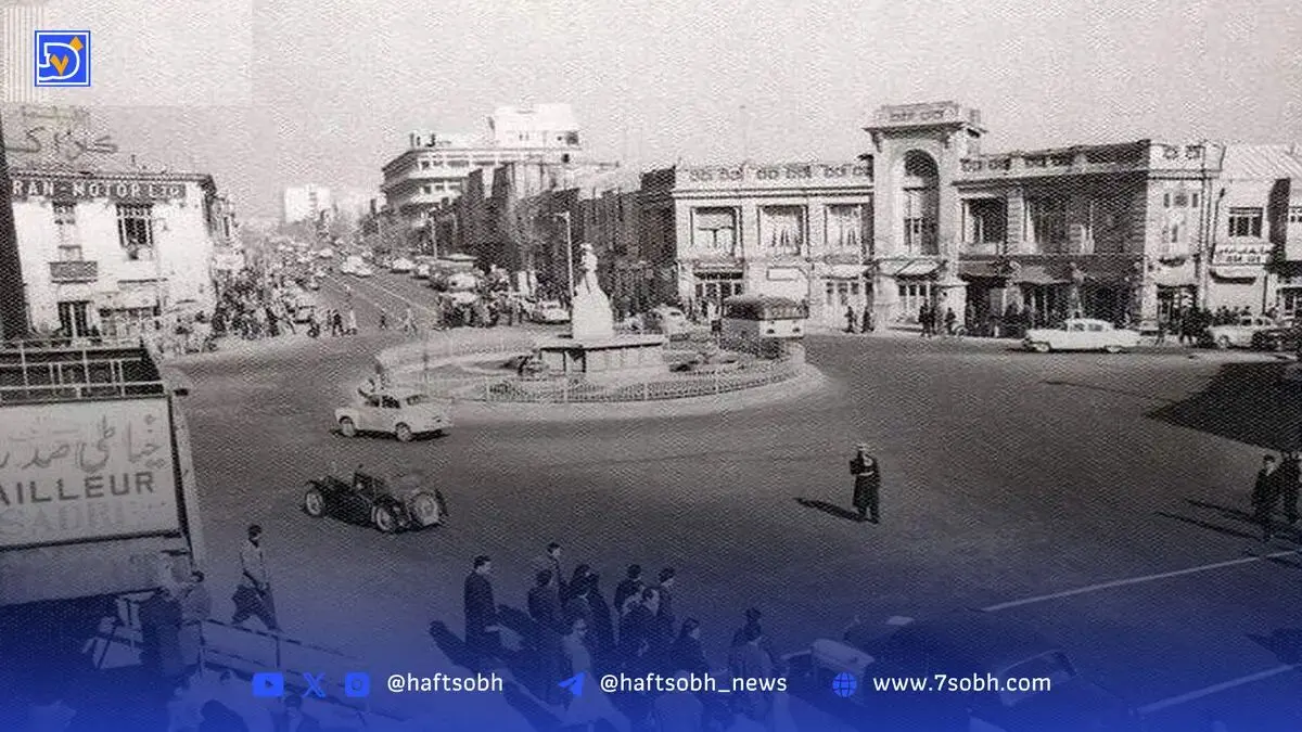 سفر در زمان| ظاهر خودروها و ترافیک عجیب خیابان خیام در سال 1351