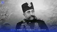 مظفرالدین‌شاه سوار بر اتومبیل