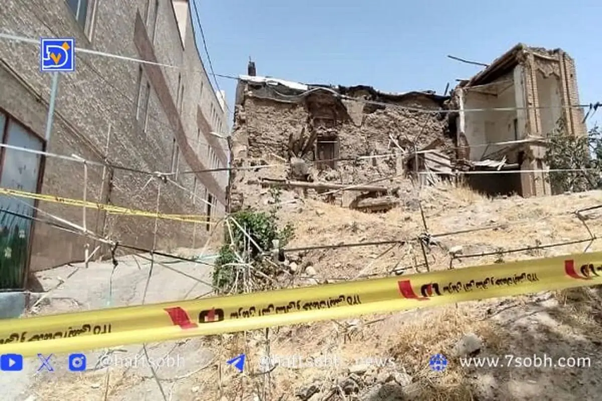 ریزش ساختمان نیمه‌کاره در لویزان ۳ مصدوم برجای گذاشت