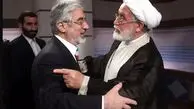 دیدار مشاوران میرحسین موسوی با مهدی کروبی