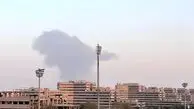 آتش سوزی وسیع در انبار جنوب تهران