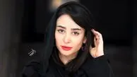 الناز حبیبی در کنار مربی مرد