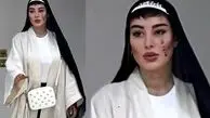 سحر قریشی قبل و بعد از تتوی صورتش