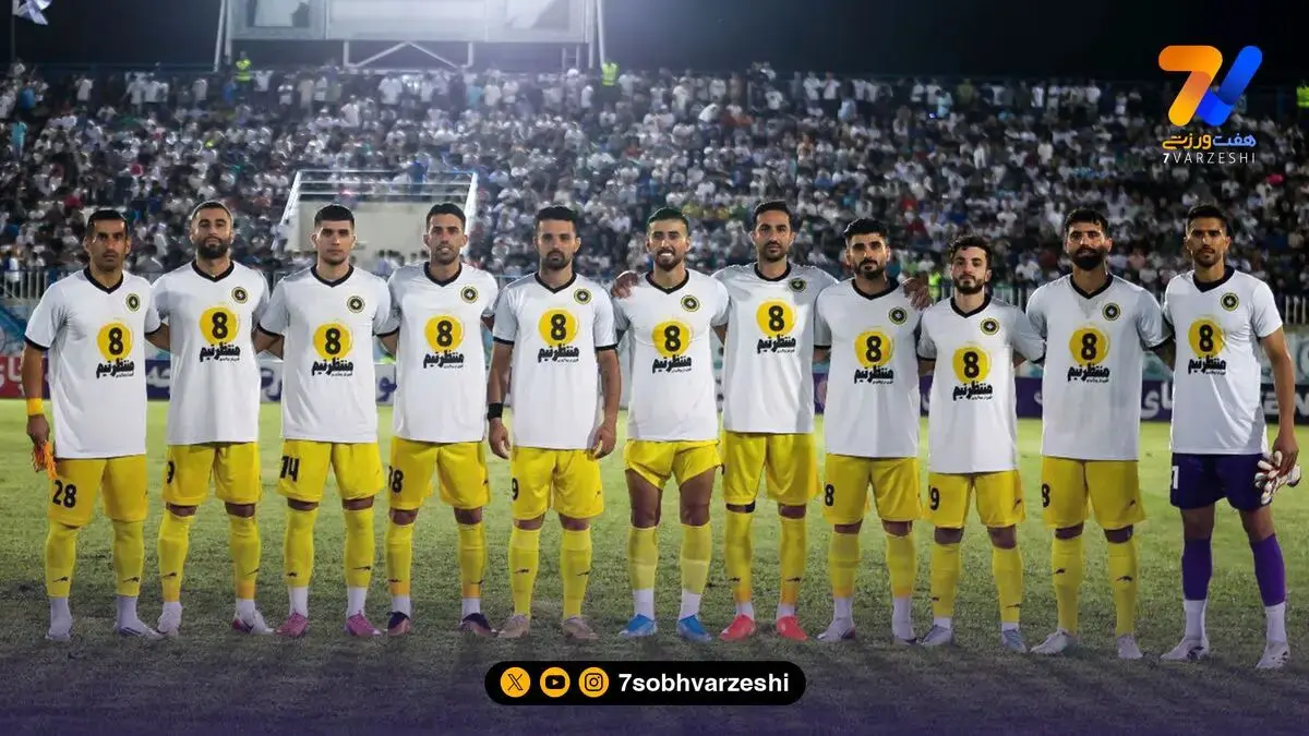 حرکت پسندیده بازیکنان سپاهان برای حمایت از کاپیتان +عکس