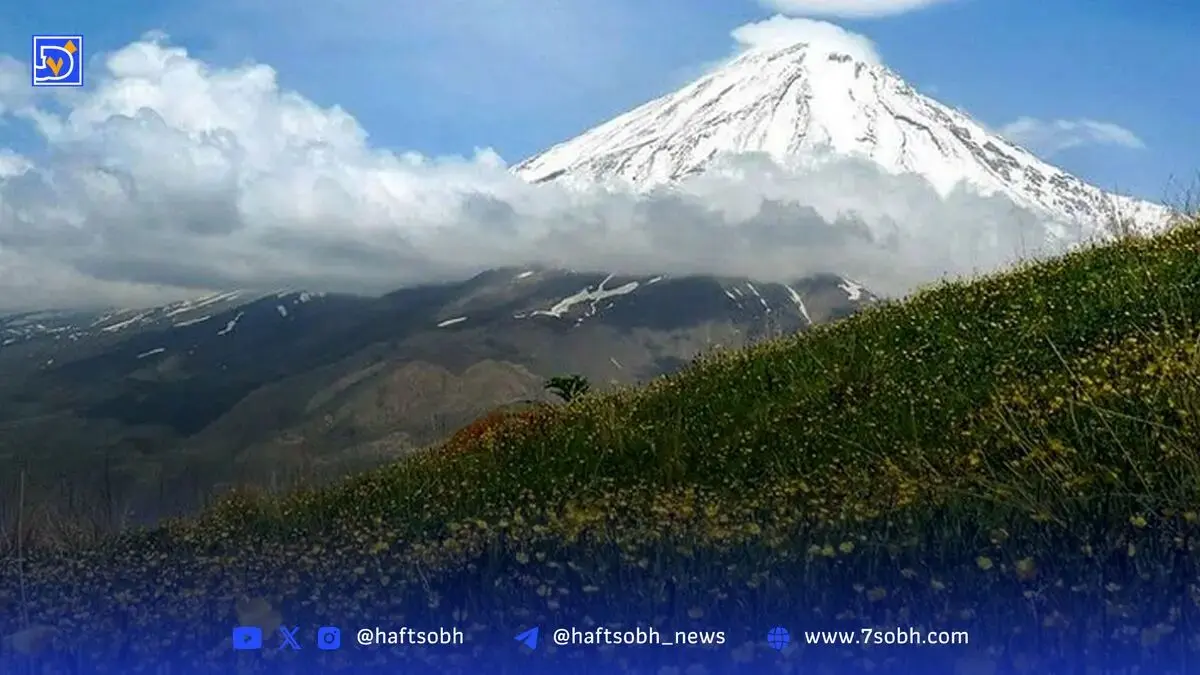 فوران آتشفشان کوه دماوند