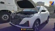 رونمایی از چانگان مونتاژی سایپا در نمایشگاه خودرو مشهد