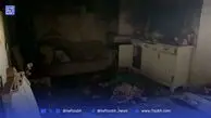 جزئیات حادثه امروز مشیریه/ آتش‌سوزی مجتمع ۵ طبقه مهار شد