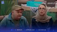 اکبر عبدی و همسرش