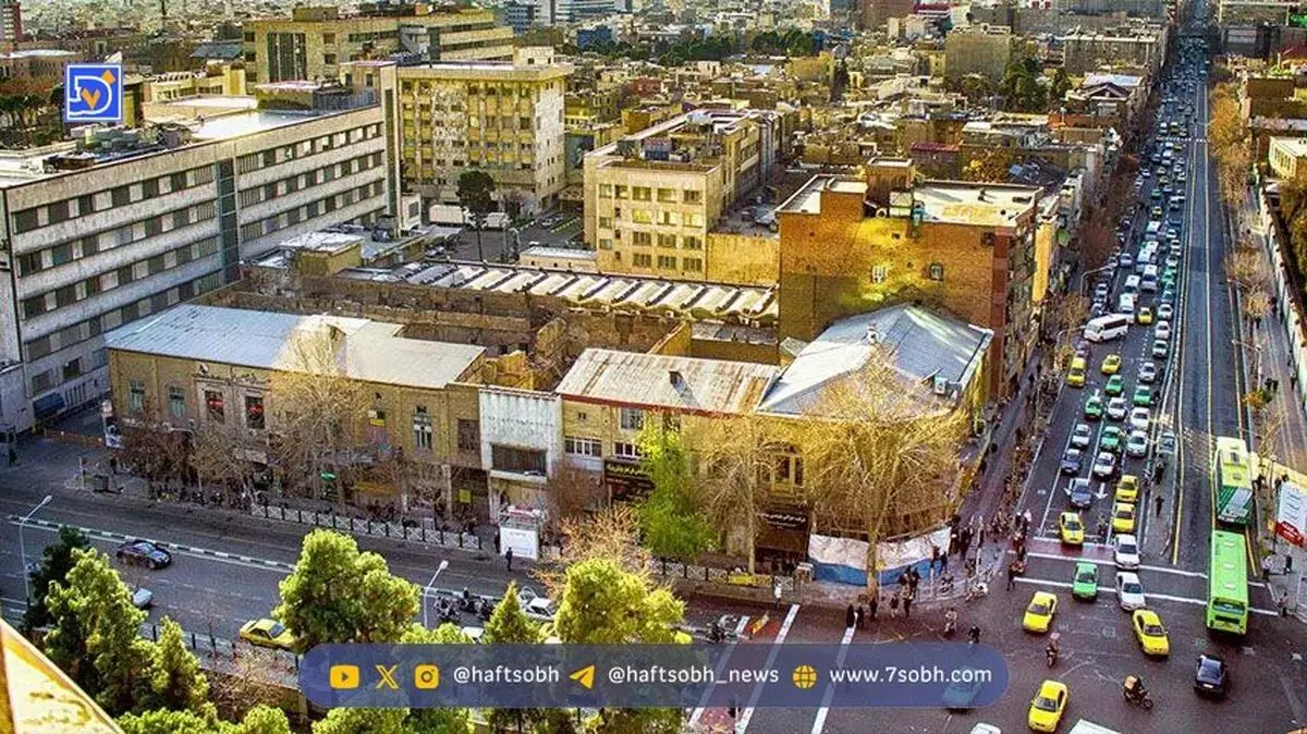 چهارراه استانبول و پلاسکو در دهه ۵۰
