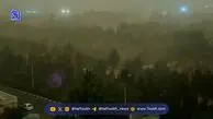 افزایش وزش باد و وقوع گردوخاک در تهران