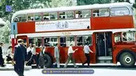 اتوبوس‌ دوطبقه در تهران قدیم