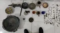 کشف ۲۷۲ قطعه اشیای تاریخی در نکا