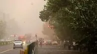 وزش باد شدید و کاهش کیفیت هوا در برخی استانها
