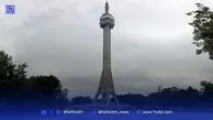 برج آوالا بعد ویرانی