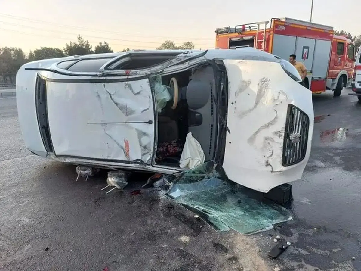 یک جان‌باخته و 4 مصدوم در 2 سانحه واژگونی در استان سمنان