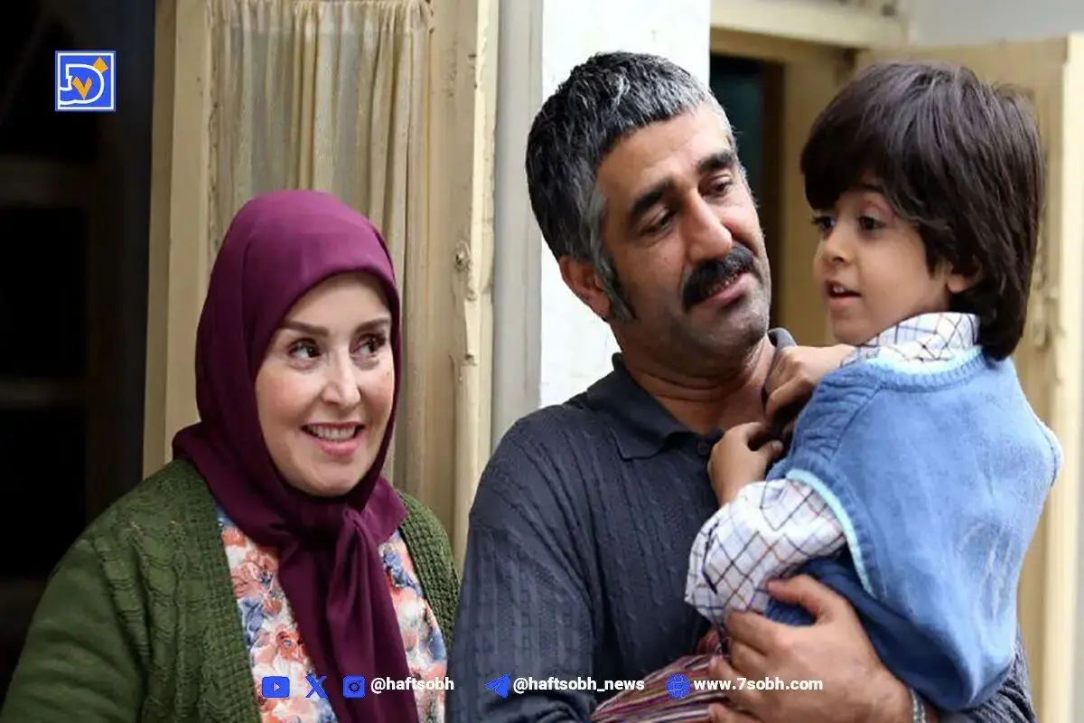 رایان سرلک پس از سالها در کنار ژاله صامتی/ عکس