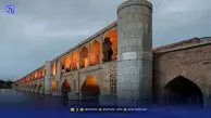 فرونشست خیابان هشت بهشت غربی در اصفهان