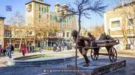 عکسی قدیمی از خیابان ناصرخسرو