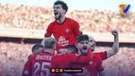 پوستر جذاب تراکتوری ها برای بازی مقابل شباب الاهلی