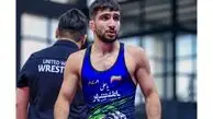 پیام احمدی به مدال نقره کشتی قهرمانی جهان رسید