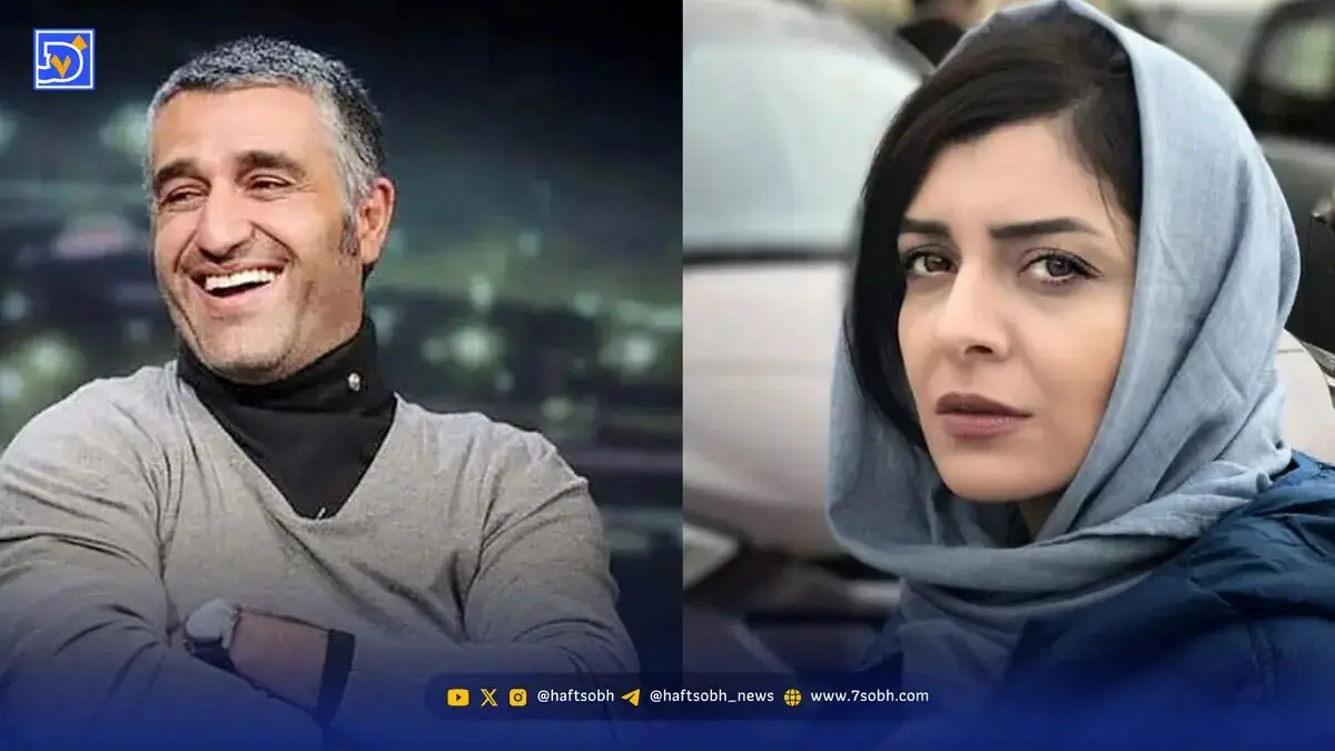 چهره ها/ سلفی ساره بیات و پژمان جمشیدی در پشت صحنه یک سریال