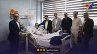 عیادت مدیران استقلال از اسطوره آبی ها در بیمارستان