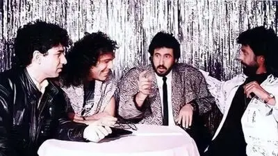 سفر در زمان؛ «شهرام شب پره، داریوش، اندی و کوروس» در اوایل دهه 60