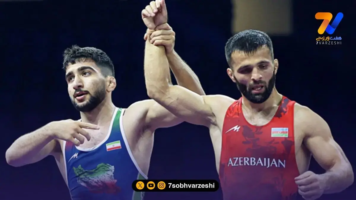 تحسین کشتی گیر ایرانی از سوی  فدراسیون آذربایجان