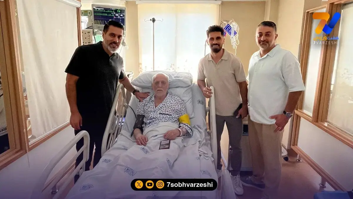 عیادت پیروانی و عالیشاه از محمود خوردبین