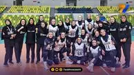 پیروزی قاطع والیبال زنان ایران مقابل تاجیکستان
