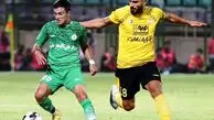 پیام تلخ در آستانه دربی اصفهان؛ فرونشست و خشکسالی در فوتبال + عکس