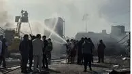 مهار آتش‌سوزی مهیب در یک پمپ بنزین در «اربیل» عراق