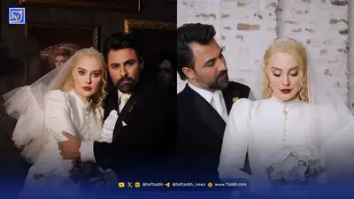 آلبوم عروسی آرام جعفری با شوهر جوان اش بابک انصاری