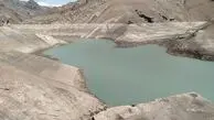 وضعیت بحرانی اولین جمعه آبان؛ تصویری هولناک از سد کرج