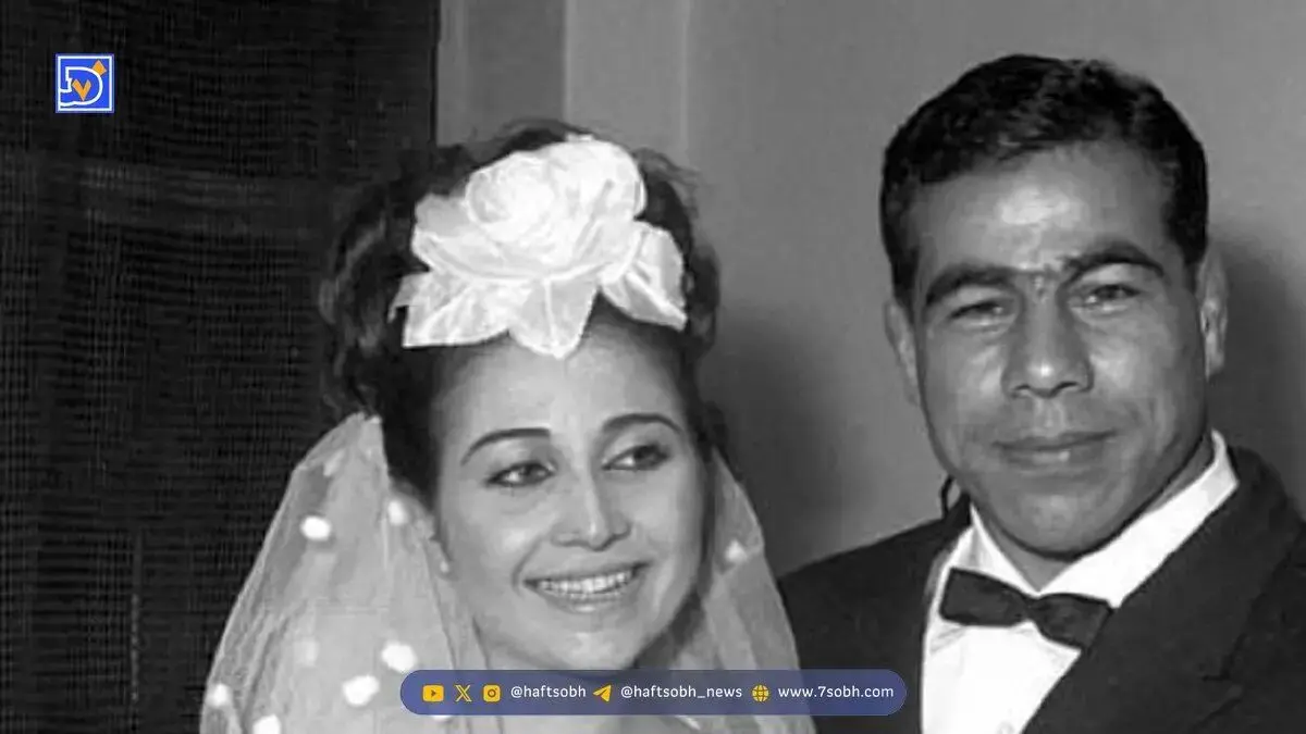آلبوم عروسی غلامرضا تختی و شهلا توکلی سال 1345