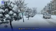 بارش سنگین برف در آبان مردم تهران را شوکه کرد + عکس