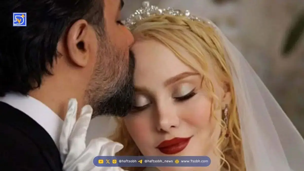 تغییر چهره جذاب آرام جعفری بعد از ازدواج با بابک انصاری / شبیه دخترای خوشگل روس شده...