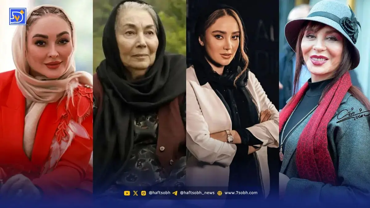 سفر در زمان | افسانه بایگان ، الهام حمیدی ، بهاره افشاری و پروانه معصومی در بیت رهبری
