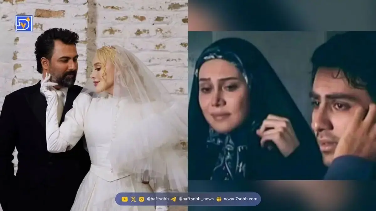 فیلم‌‌ مشترک آرام جعفری و بابک انصاری عروس و داماد سینما